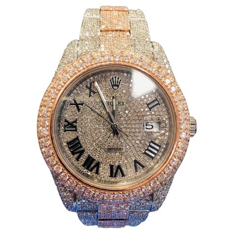 fake watches diamond|fully iced out watches.